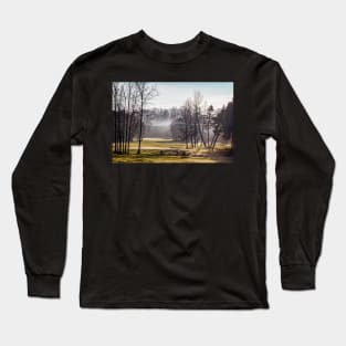 Misty Morning Golf Long Sleeve T-Shirt